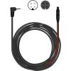 imageREDTIGER 33Feet Backup Camera Longer Replacement Cable for Dash Cam4 pin25mm50Ft
