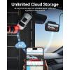 imageREDTIGER 4G LTE Dash Cam Front and RearRemote Live Stream 30Day Cloud Storage 25K  1080P Emergency Alert GPS Builtin SIM ATampampT Parking Monitor 32GB Card ampamp Hardwire Kit Included VS10