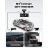 imageREDTIGER 4K HDR Dash Cam Front and Rear STARVIS 2 Sensor 58GHz WiFi APP 318quot Touchscreen Voice Control 128G Card Included WDR Dash Camera for Cars with GPS 24H Parking ModeF7N Elite
