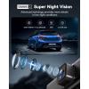 imageREDTIGER F7N Touch ampamp Circular Polarizing Lens 4K Dash Cam Front and Rear STARVIS 2 Sensor Touch Screen 318quot 128GB Card Included Voice Control 58GHz WiFi Car Dash Camera GPS Night Vision