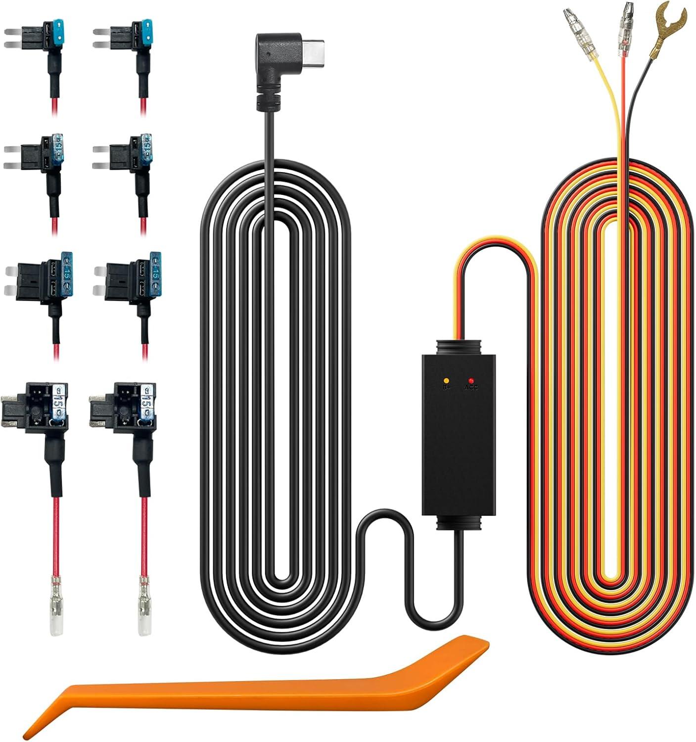 imageREDTIGER F7N Touch ampamp MultiSize Hardwire Kit 4K Dash Cam Front and Rear STARVIS 2 Sensor Touch Screen 318quot 128GB Card Included Voice Control 58GHz WiFi Car Dash Camera GPS Night Vision