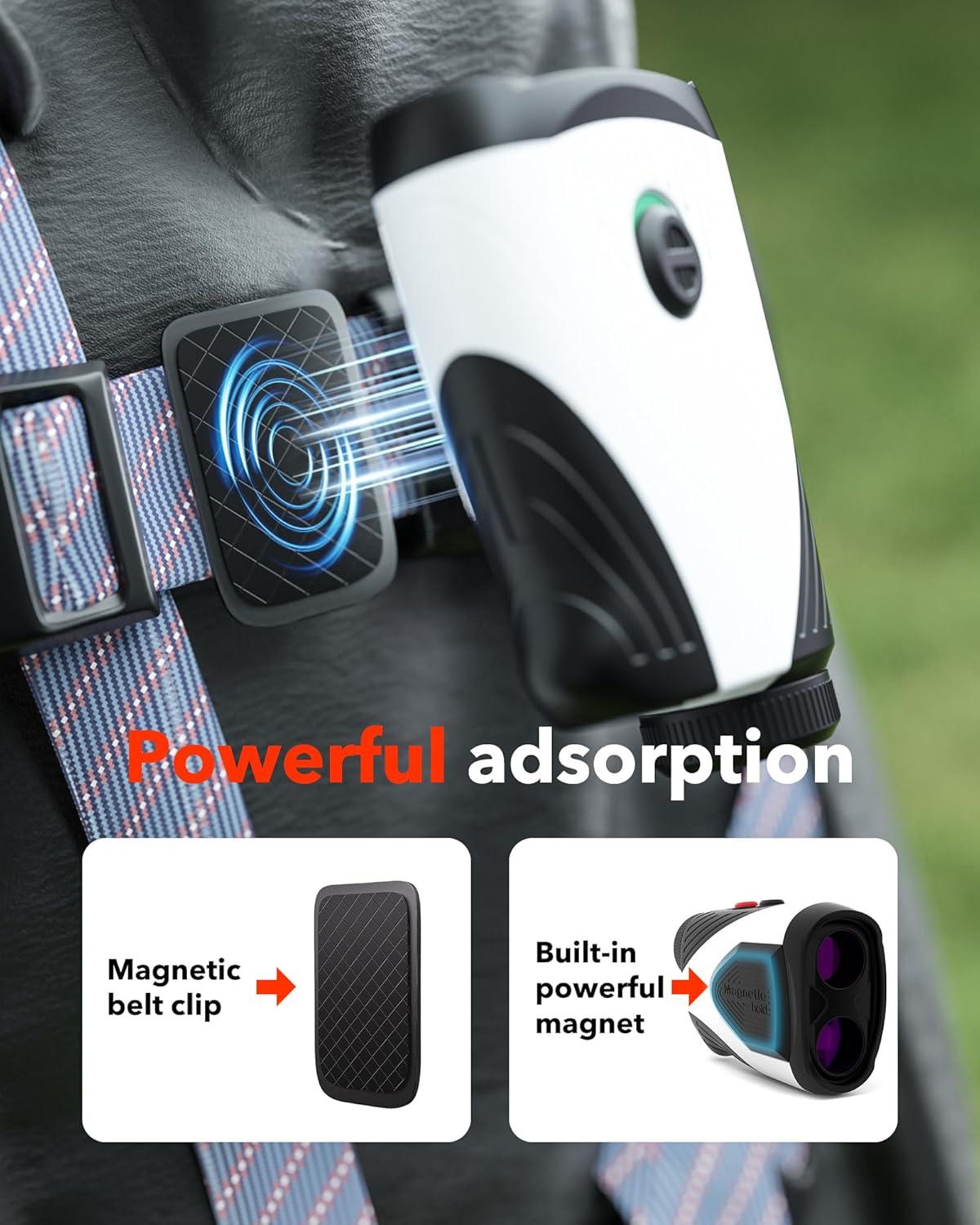 imageREDTIGER Golf Rangefinder Magnetic Belt Clip