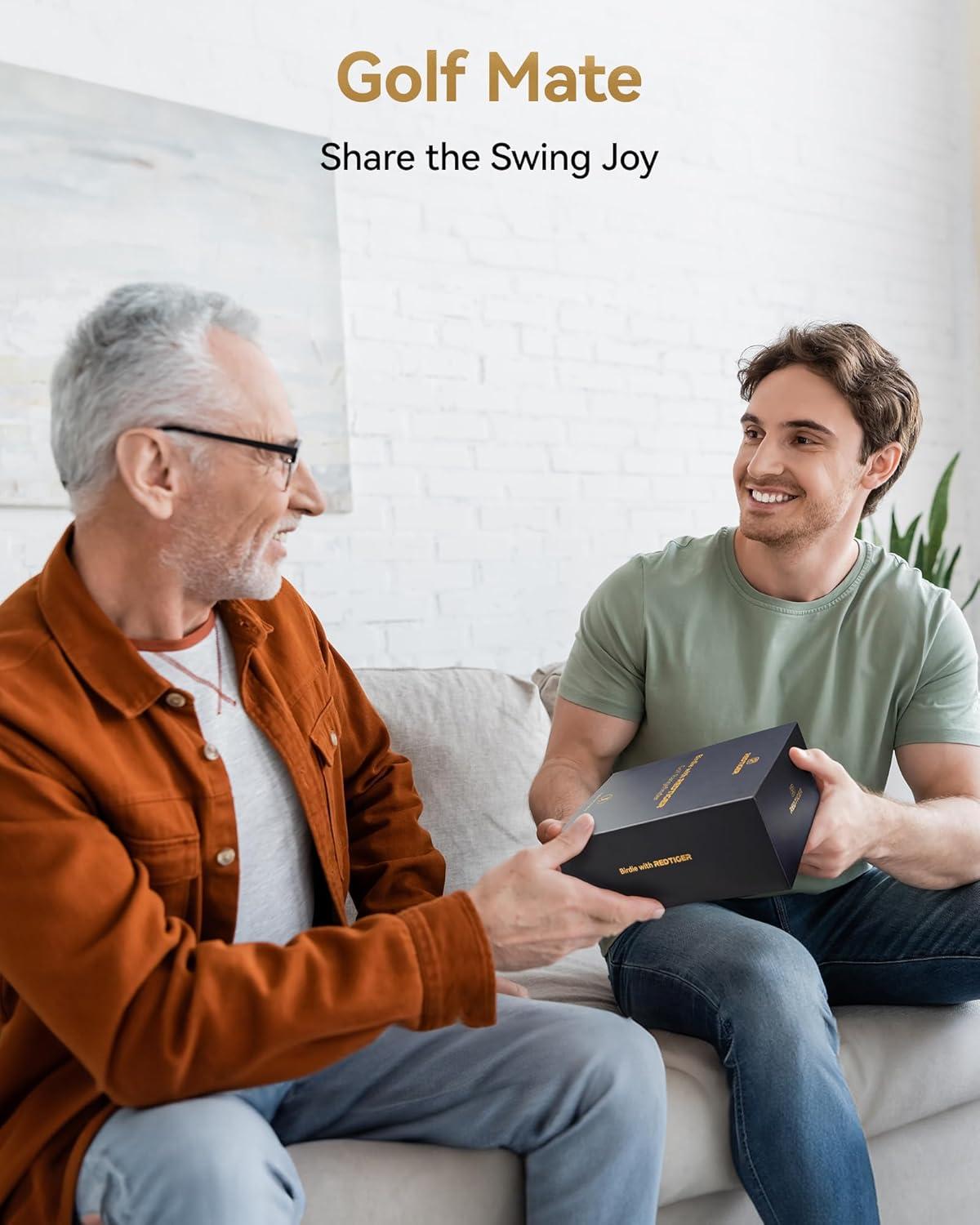 imageREDTIGER Golf Rangefinder Set 1200 Yards 7X Magnification Flag Lock Slope ampamp Vibration Rechargeable Range Finders with Magnet Stripe Divot Tool ampamp Ball Markers