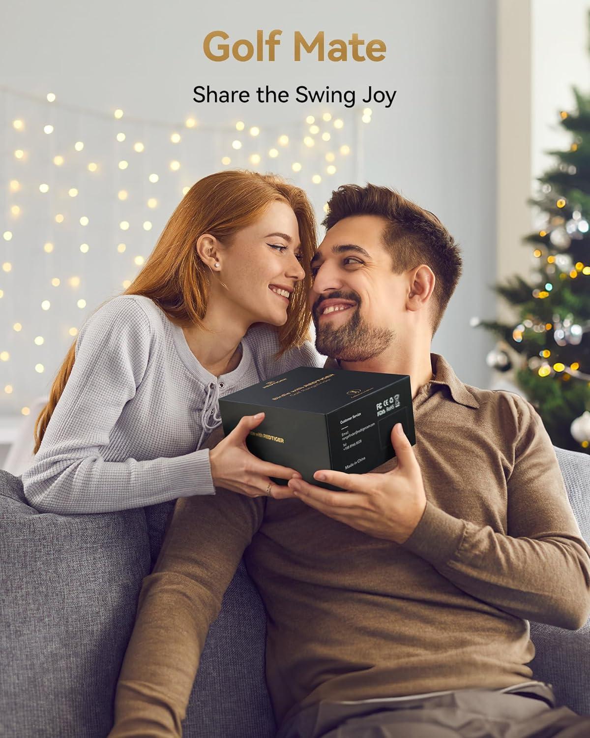 imageREDTIGER Golf Rangefinder Set 1200 Yards 7X Magnification Flag Lock Slope ampamp Vibration Rechargeable Range Finders with Magnet Stripe Divot Tool ampamp Ball Markers