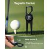 imageREDTIGER 4in1 Golf Metal Divot Tool Golf Divot Repair Tool  Versatile Design with Magnetic Ball Marker Bottle Opener Groove Cleaner ampamp Belt Clip  Built for Golf Enthusiasts
