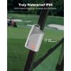 imageREDTIGER Mini Golf Range Finder with 1200 Yards IP65 Waterproof and Slope Switch 7X Magnification Magnetic ampamp Rechargeable Golf Rangefinder Flag Pole Lock VibrationWhite