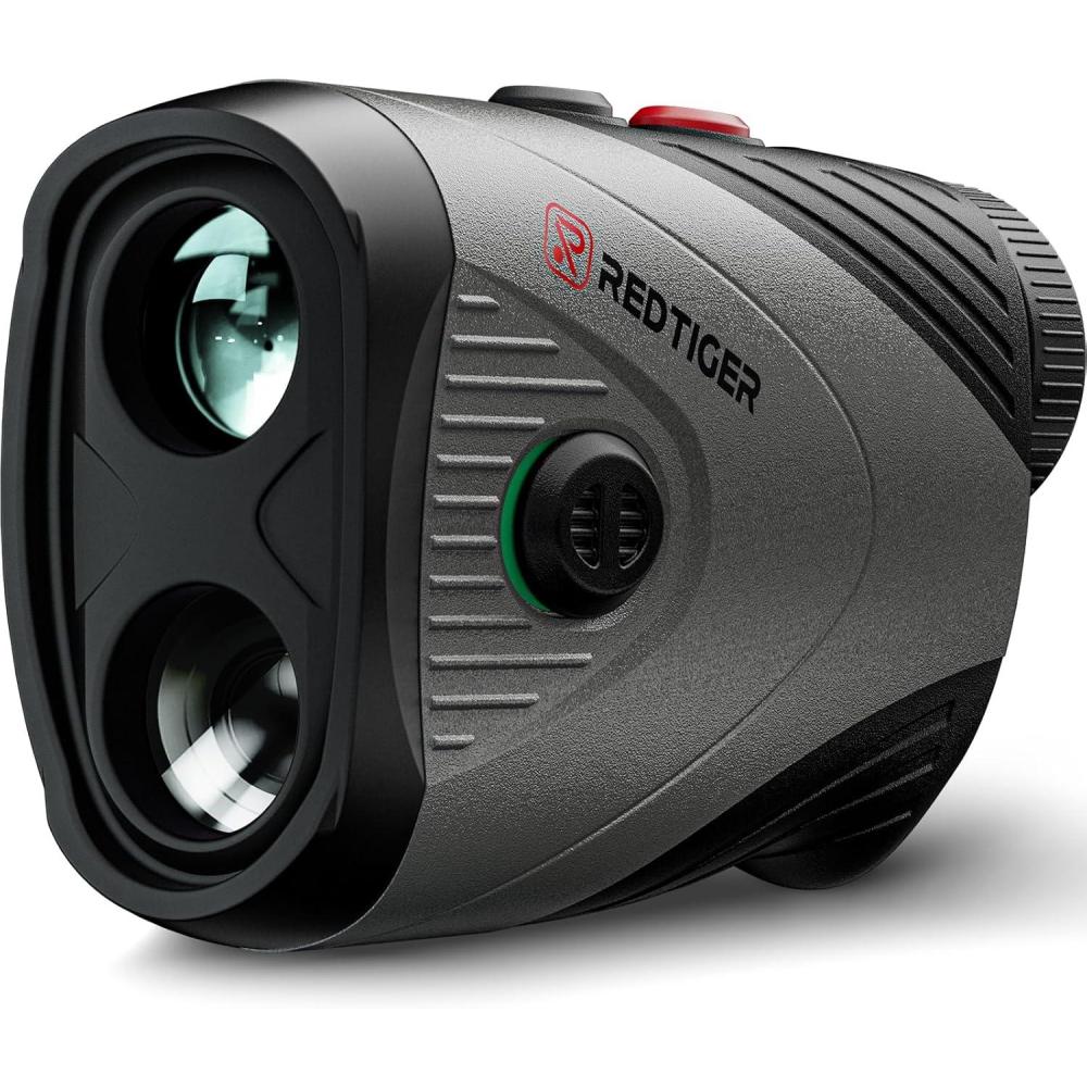 imageREDTIGER Golf Rangefinder 7X Magnification 1200 Yards Laser Range Finder with Slope Builtin Magnetic Bracket Flag Pole Locking VibrationRechargeable GolfVue Series 1 pro