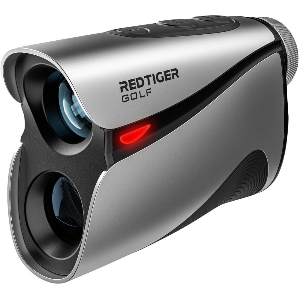 imageREDTIGER OLED Range Finder Golf with Slope 1200 Yards Laser Rangefinder Golfing 7X Magnification Range Finder Golf Magnetic Flag Lock Vibration ampamp Rechargeable