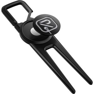 imageREDTIGER 4in1 Golf Metal Divot Tool Golf Divot Repair Tool  Versatile Design with Magnetic Ball Marker Bottle Opener Groove Cleaner ampamp Belt Clip  Built for Golf Enthusiasts