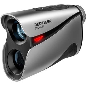 imageREDTIGER OLED Range Finder Golf with Slope 1200 Yards Laser Rangefinder Golfing 7X Magnification Range Finder Golf Magnetic Flag Lock Vibration ampamp Rechargeable
