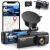 imageREDTIGER F7NP Dash Cam amp Acc Hardwire Kit 4K Starvis 2 Dash Camera for Cars with Builtin GPS WiFi and Included Memory Card