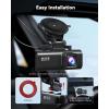 imageREDTIGER Dash Cam 4K Front and 1080P Rear STARVIS 2 Sensor 58GHz WiFi 20MBs GPS WDR amp HDR Night Vision 170Wide Angle Parking Mode Loop Recording with Emergency LockSD Card Not IncludedF7NP128GB